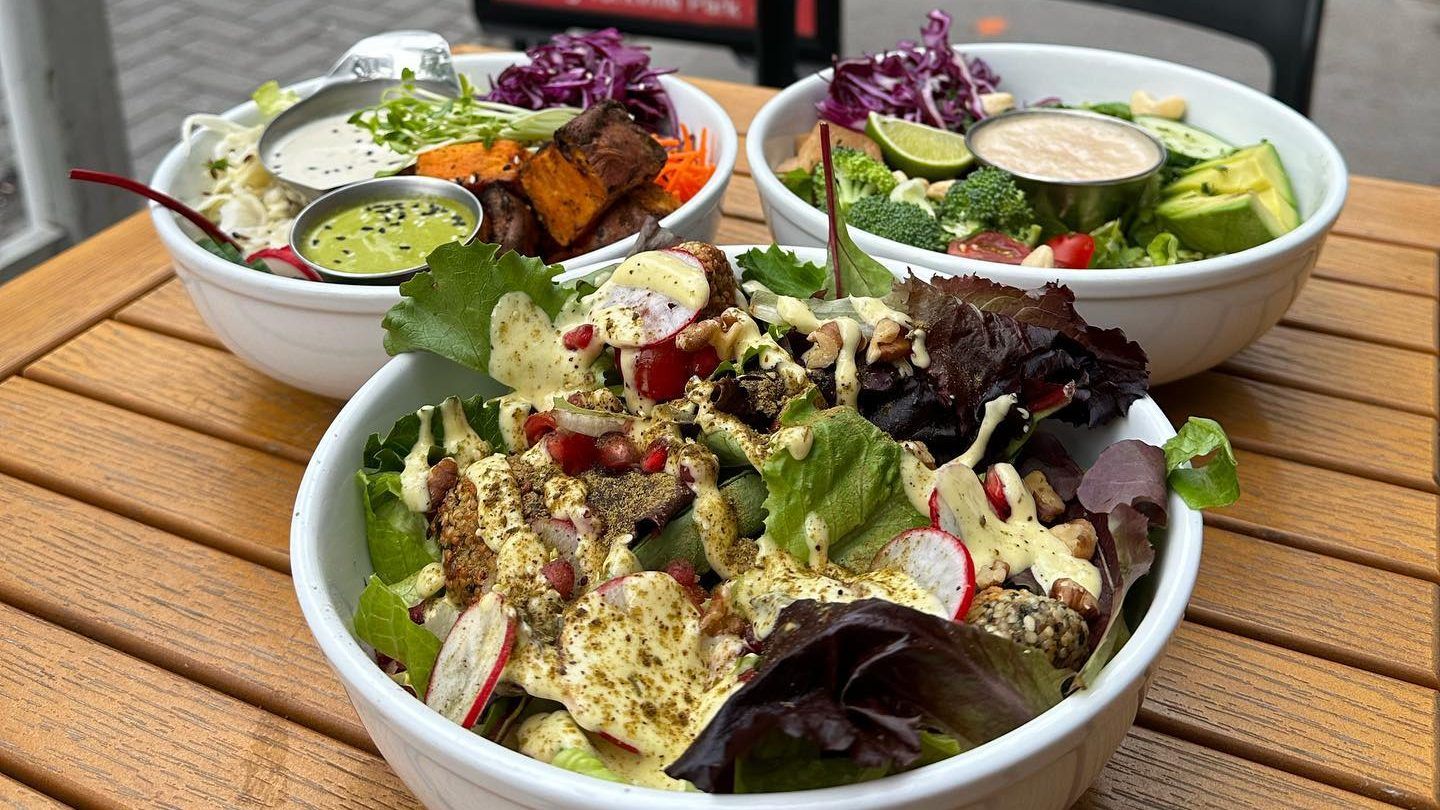 bowls and salads from Kupfert & Kim Toronto