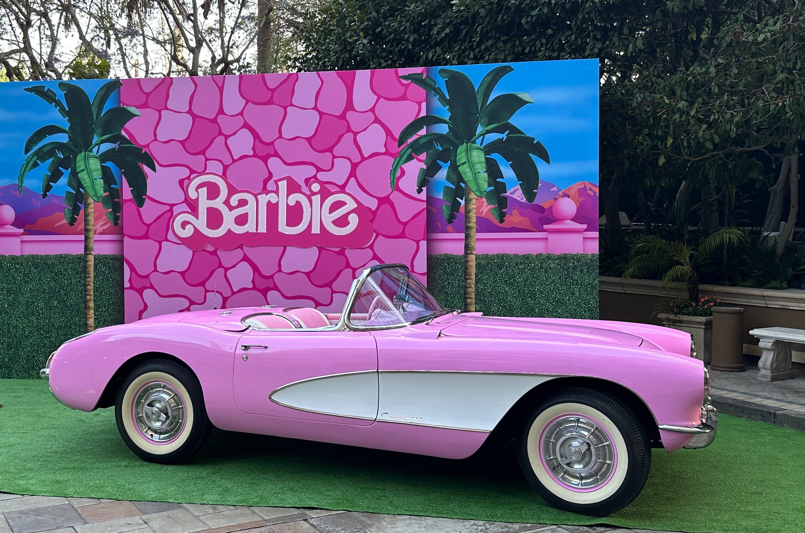 Real life Barbie car.