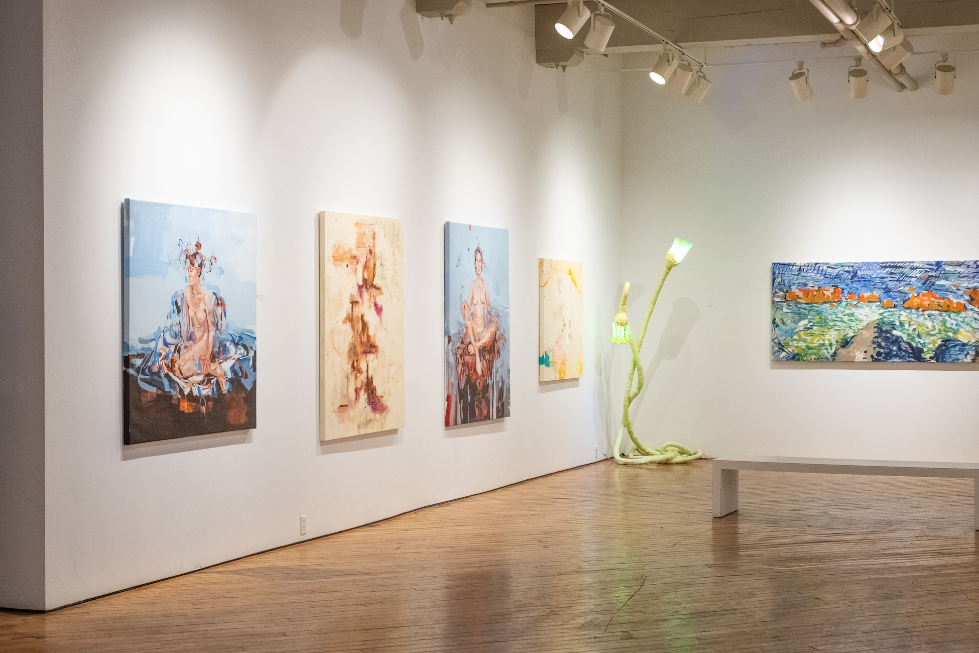 The recent Group Exhibition Wavelengths featured work by Lola Erhart, Delfina Gómez Marestaing, Celia Lees, Fabiana Salomao, Steven K. Tucker, and David Wilstermann