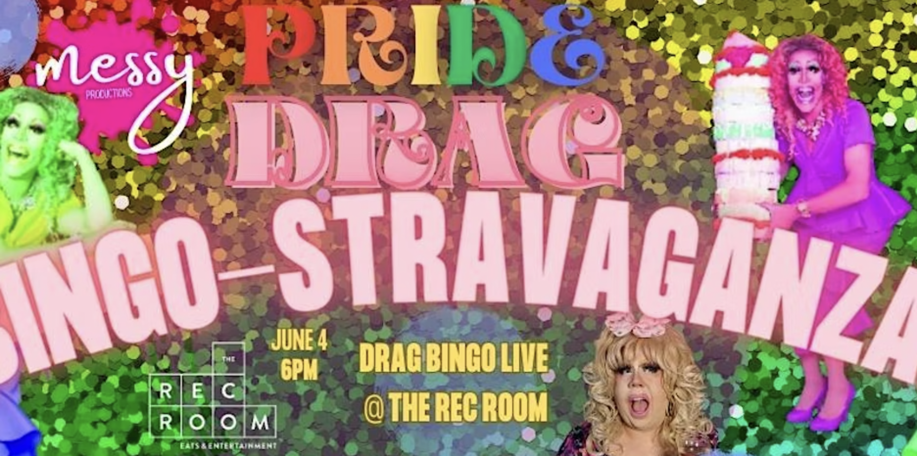 The Rec Room for Drag Bingo-Stravaganza