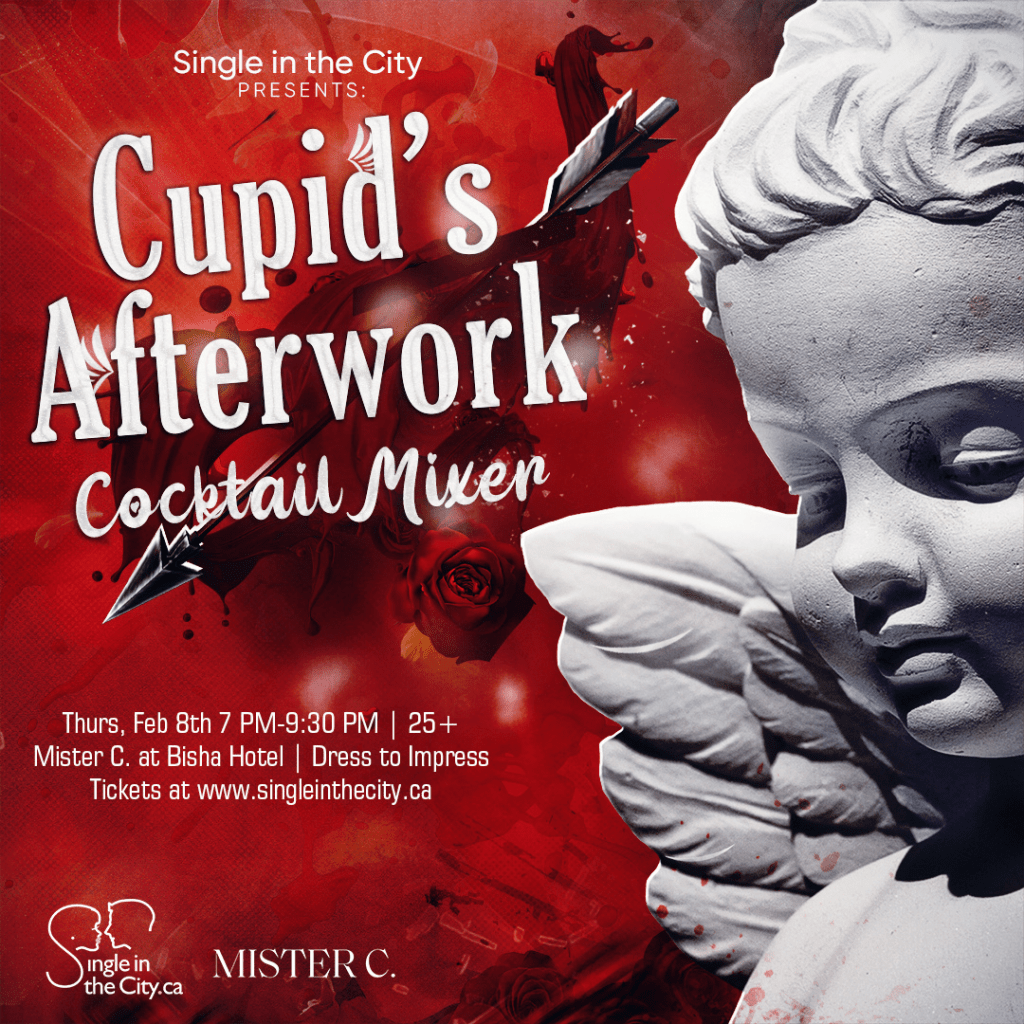 Cupid’s Afterwork Cocktail Mixer poster.