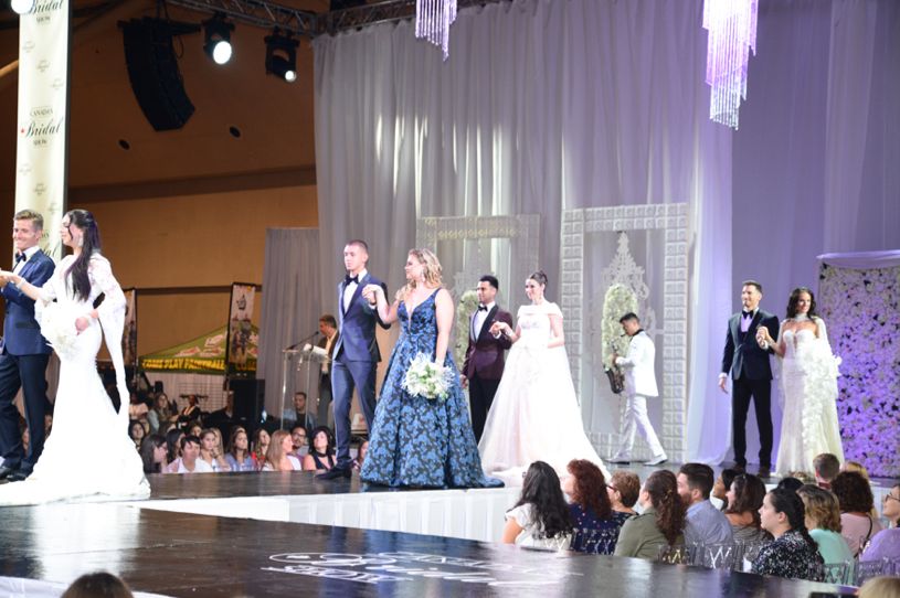 Canada's Bridal Show image of the fashion Show 